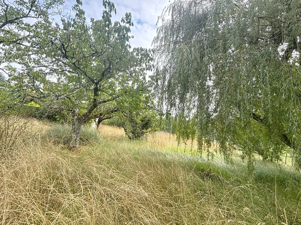 Terrain &agrave; b&acirc;tir centre bourg
