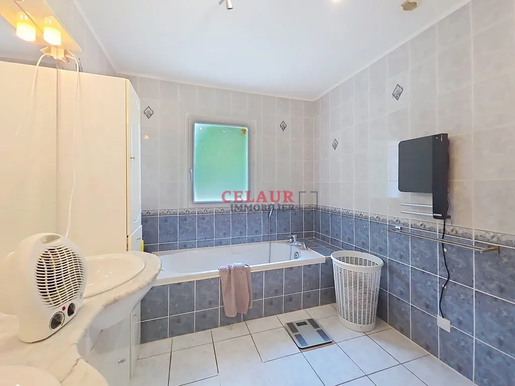 Ensemble immobilier avec logement ind&eacute;pendant, piscine et grand garage